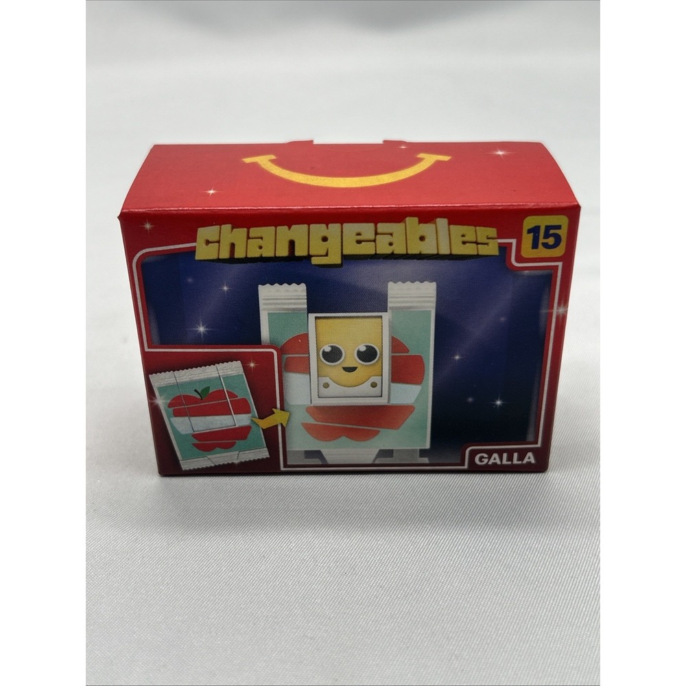 McDonald's Happy Meal 2026 CHANGEABLES Galla #15 NEW IN BOX Toy Apple Slices